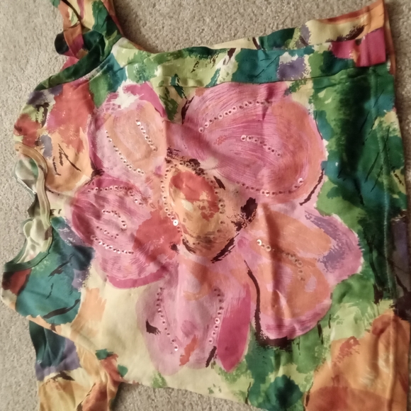 Floral Multicolor Top - Picture 1 of 1